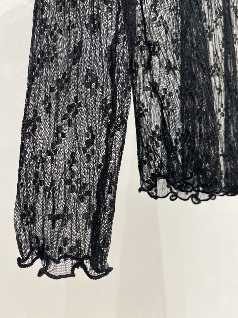 SHIRRING東大門㊣代購女裝新款25秋冬真品推薦休閑襯衫蕾絲衫SHIRRING襯衫/蕾絲衫