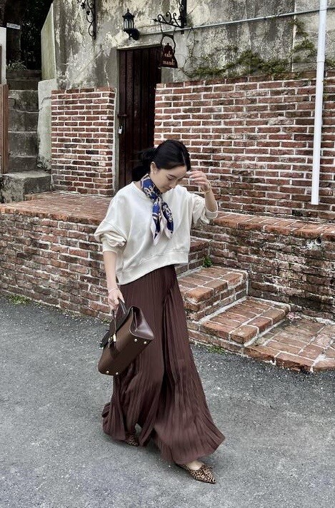EIGHTGLOW韓國代購㊣女裝新款25秋冬推薦休閑真品正裝褲西褲EIGHTGLOW正裝褲/西褲