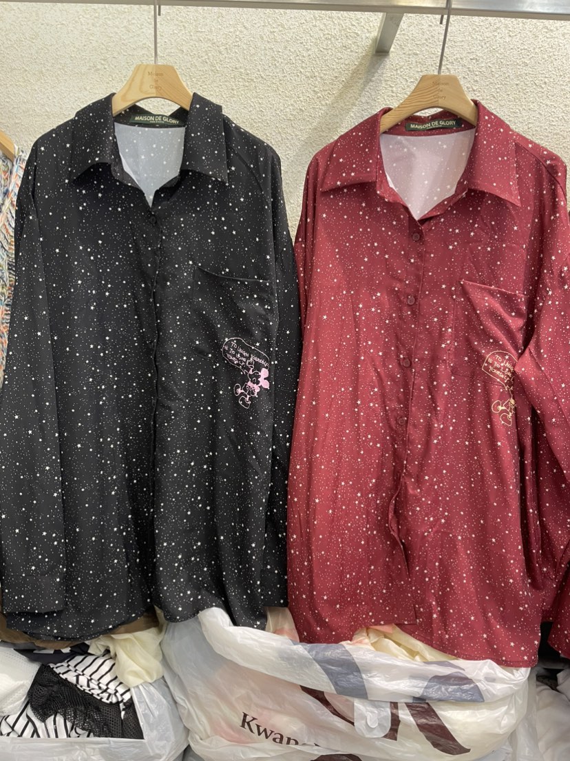 MAISONDEGLORY東大門㊣直郵女士新品人氣25秋冬時尚襯衫蕾絲衫MAISON DE GLORY襯衫/蕾絲衫