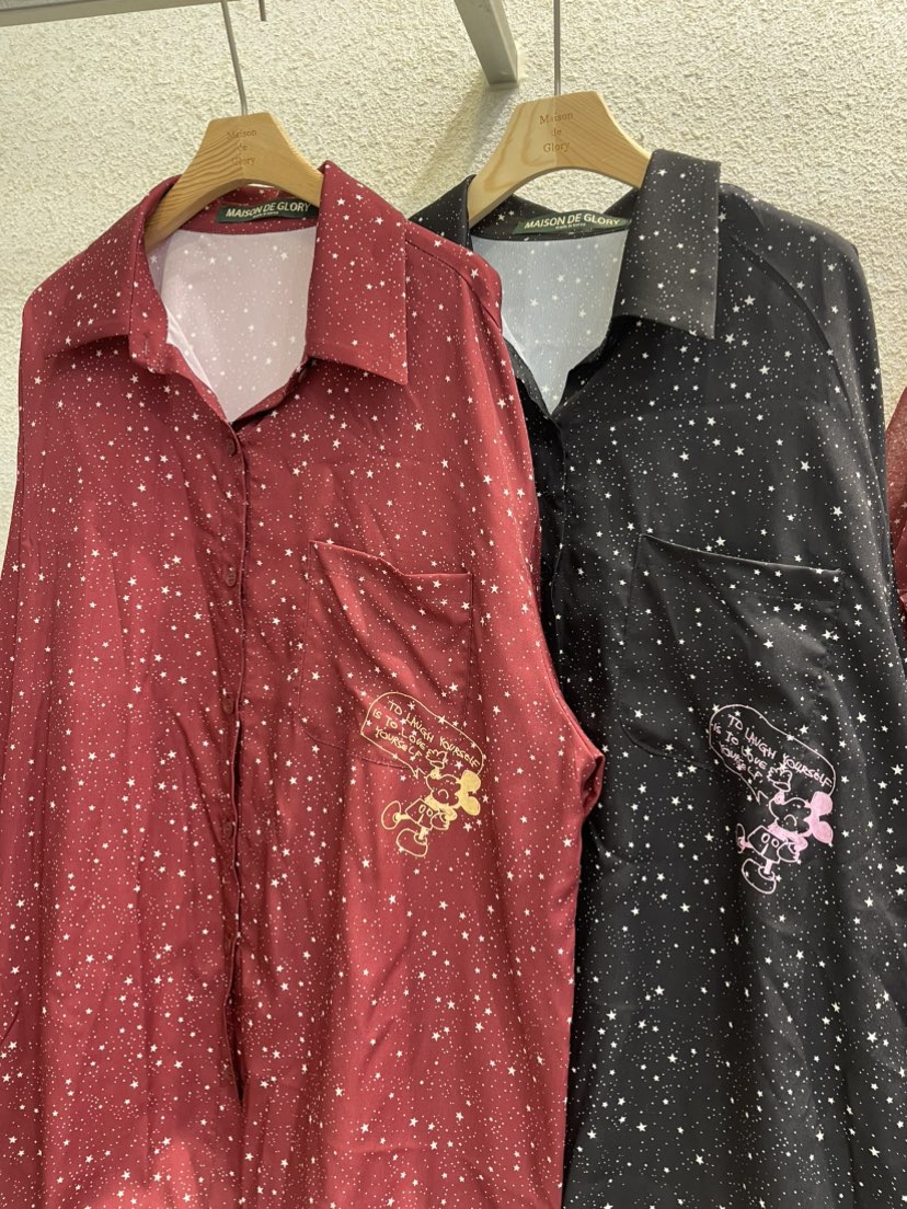 MAISONDEGLORY東大門㊣直郵女士新品人氣25秋冬時尚襯衫蕾絲衫MAISON DE GLORY襯衫/蕾絲衫