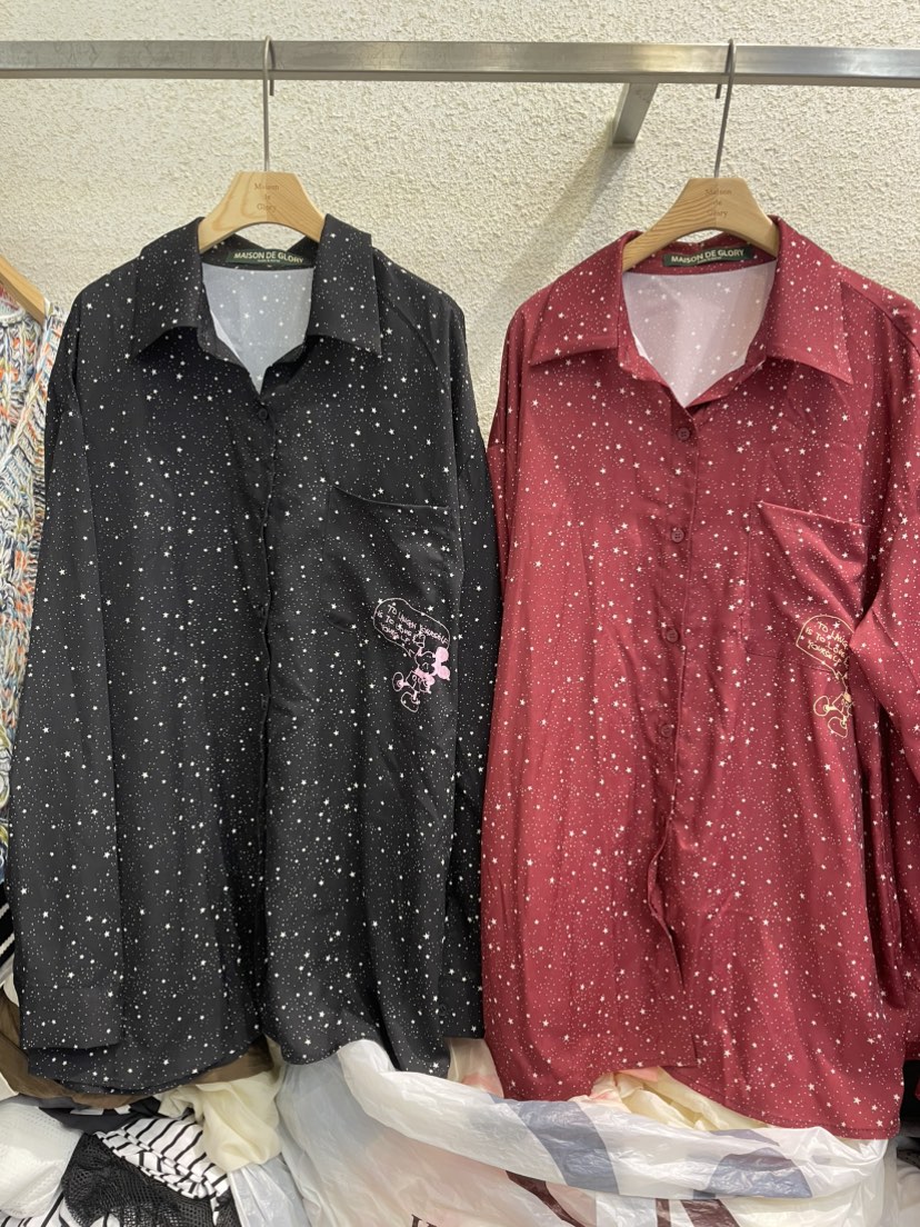 MAISONDEGLORY東大門㊣直郵女士新品人氣25秋冬時尚襯衫蕾絲衫MAISON DE GLORY襯衫/蕾絲衫