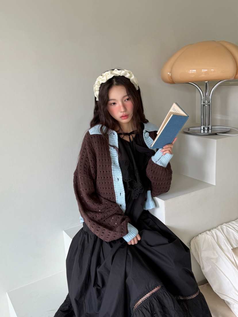 MAISONDEGLORY東大門㊣直郵女裝新款真品人氣職業休閑毛衣開衫MAISON DE GLORY毛衣