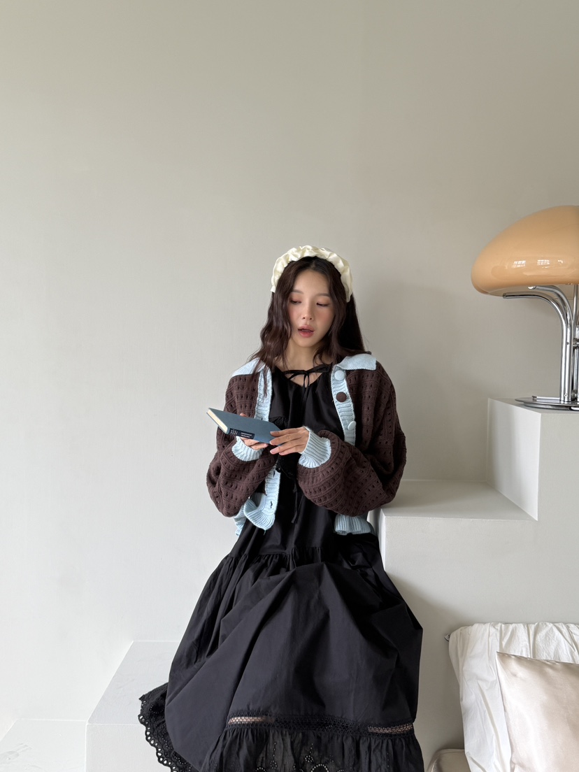 MAISONDEGLORY東大門㊣直郵女裝新款真品人氣職業休閑毛衣開衫MAISON DE GLORY毛衣
