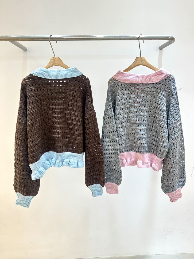 MAISONDEGLORY東大門㊣直郵女裝新款真品人氣職業休閑毛衣開衫MAISON DE GLORY毛衣