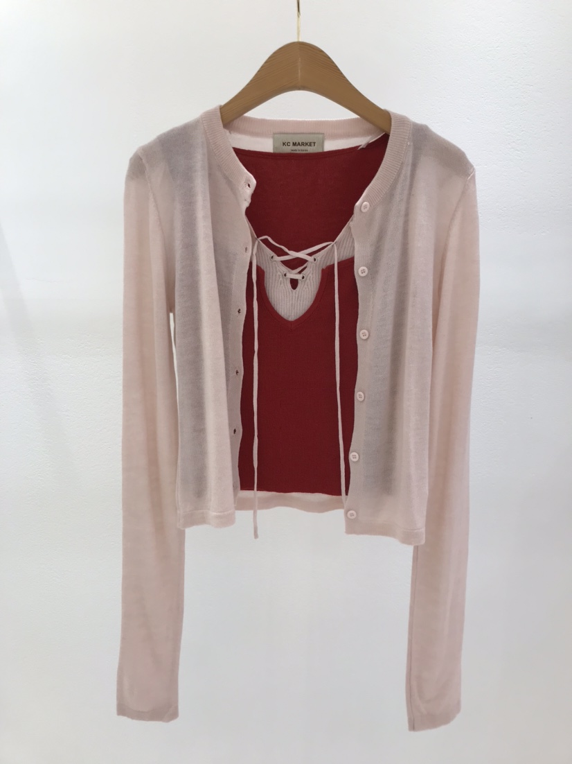 KC MARKET東大門㊣直郵女士新款休閑時尚25秋冬真品推薦套裝KC MARKET套裝圖色2
