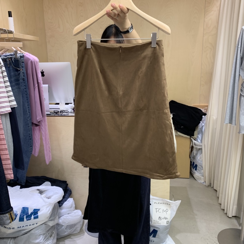 PLEASURE東大門㊣實拍女裝新款人氣時尚真品休閑半身裙中短裙PLEASURE半身裙/中短裙