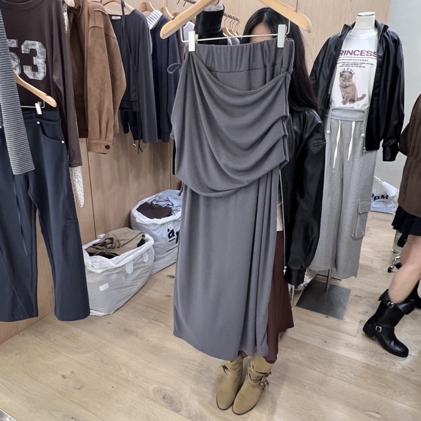 VILLABUTTON東大門㊣直郵女士新品真品推薦熱賣半身裙中短裙VILLABUTTON半身裙/中短裙圖色2