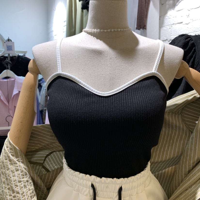 OZ東大門㊣代購女裝新品休閑人氣時尚職業推薦25秋冬吊帶背心OZ.ounce吊帶/背心