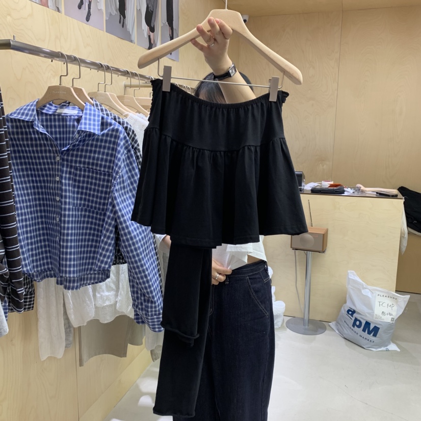 PLEASURE韓國代購㊣女士新品職業時尚休閑真品人氣推薦短裙PLEASURE短裙