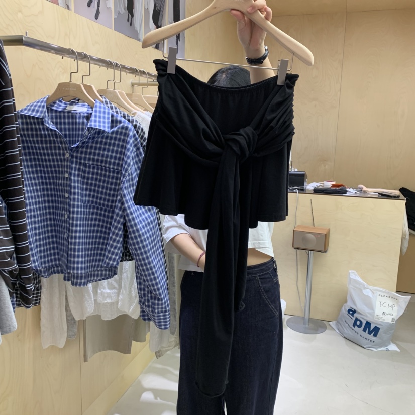 PLEASURE韓國代購㊣女士新品職業時尚休閑真品人氣推薦短裙PLEASURE短裙圖色2