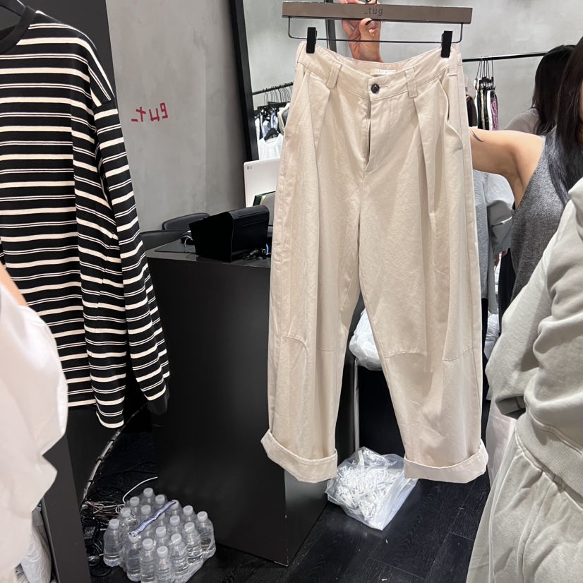 TUG東大門㊣代購女裝新品人氣25秋冬時尚熱賣休閑休閑褲棉質TUG休閑褲圖色2