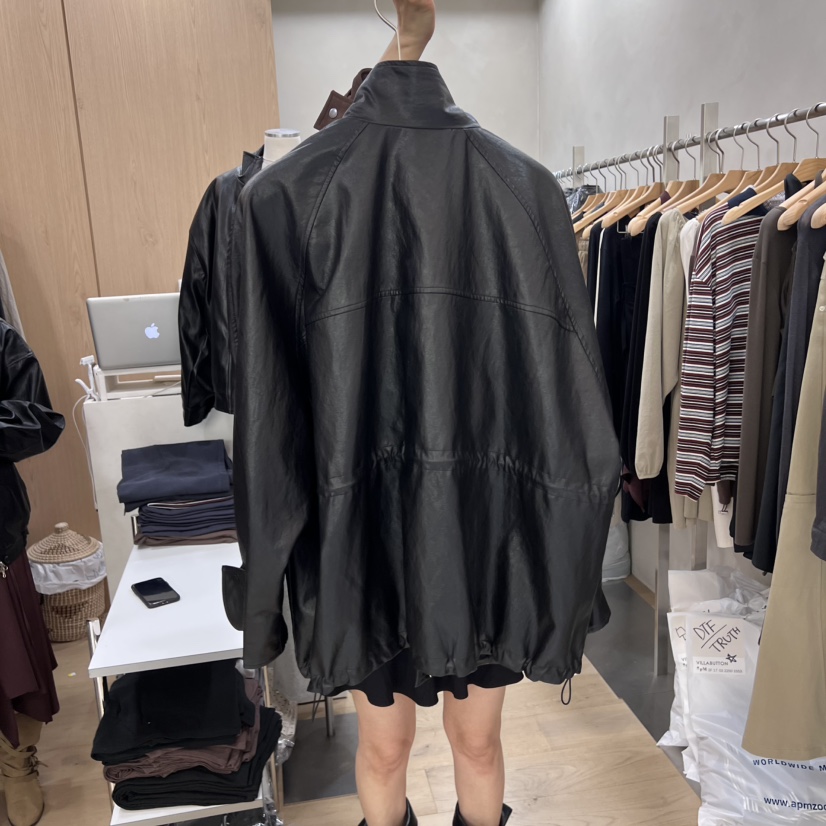 VILLABUTTON東大門㊣代購女士新品25秋冬休閑真品職業人氣夾克VILLABUTTON夾克