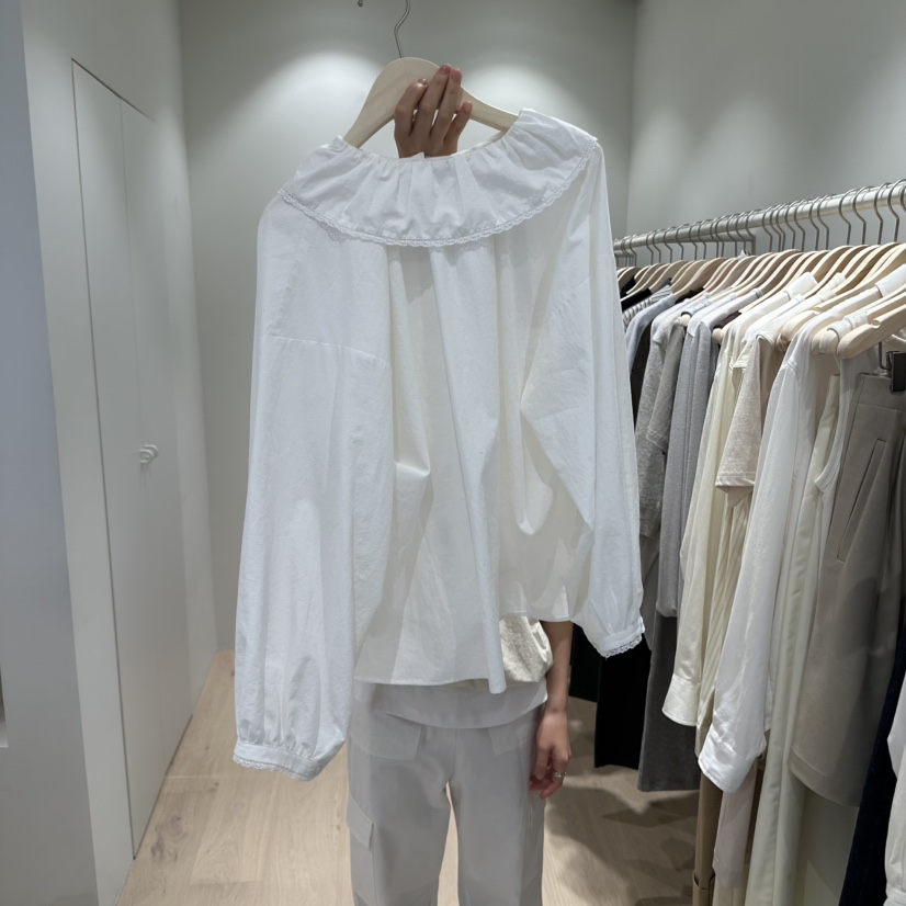 LIFFEY東大門㊣直郵女士新品時尚熱賣人氣真品襯衫蕾絲衫蕾絲LIFFEY襯衫/蕾絲衫
