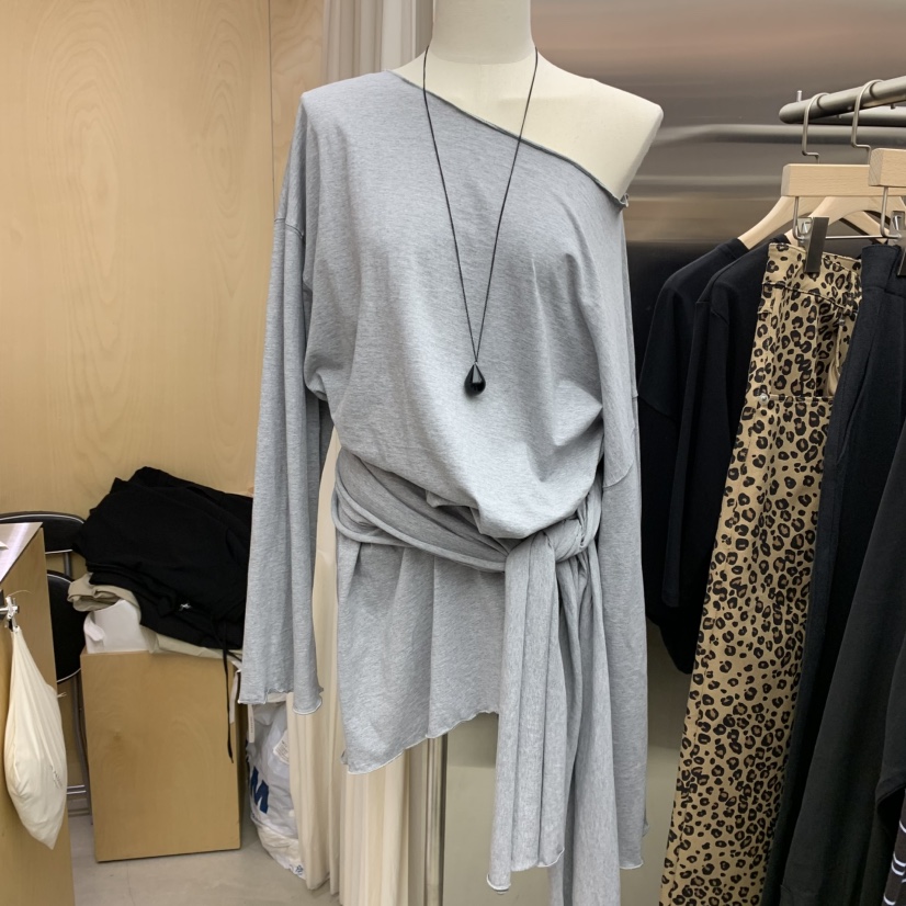 PLEASURE東大門㊣直郵女士新款休閑真品熱賣時尚25秋冬長袖T恤PLEASURE長袖T恤圖色1