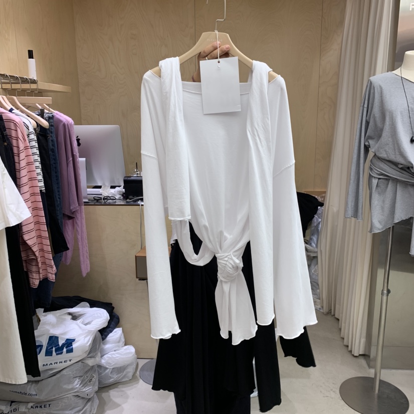 PLEASURE東大門㊣直郵女士新款休閑真品熱賣時尚25秋冬長袖T恤PLEASURE長袖T恤圖色3