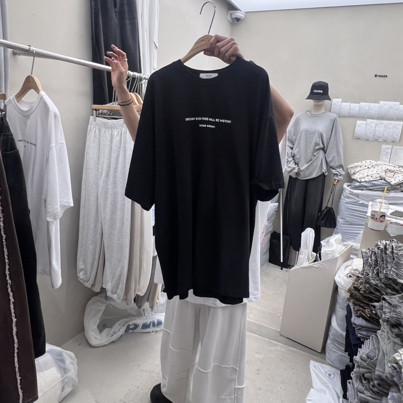 BREEZE東大門㊣代購女裝新品推薦時尚真品人氣25秋冬職業T恤BREEZET恤圖色2