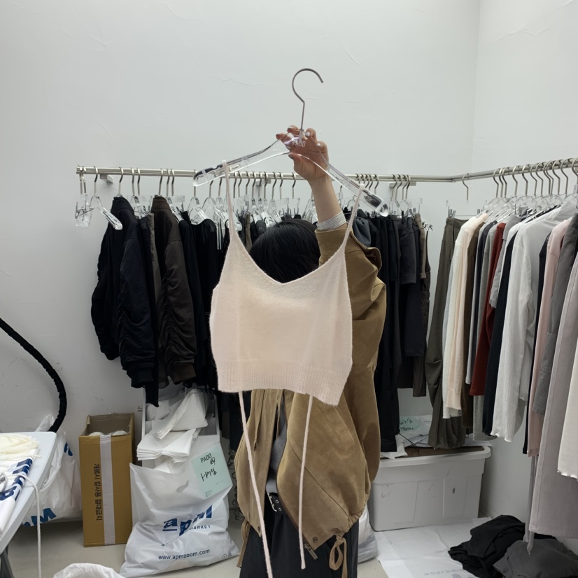 PADO東大門㊣直郵女裝新款職業人氣真品休閑時尚吊帶背心緊身PADO吊帶/背心圖色2