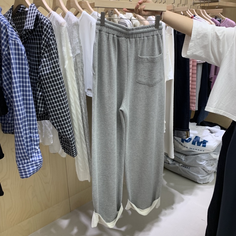 PLEASURE東大門㊣直郵女裝新款時尚25秋冬休閑真品職業休閑褲PLEASURE休閑褲