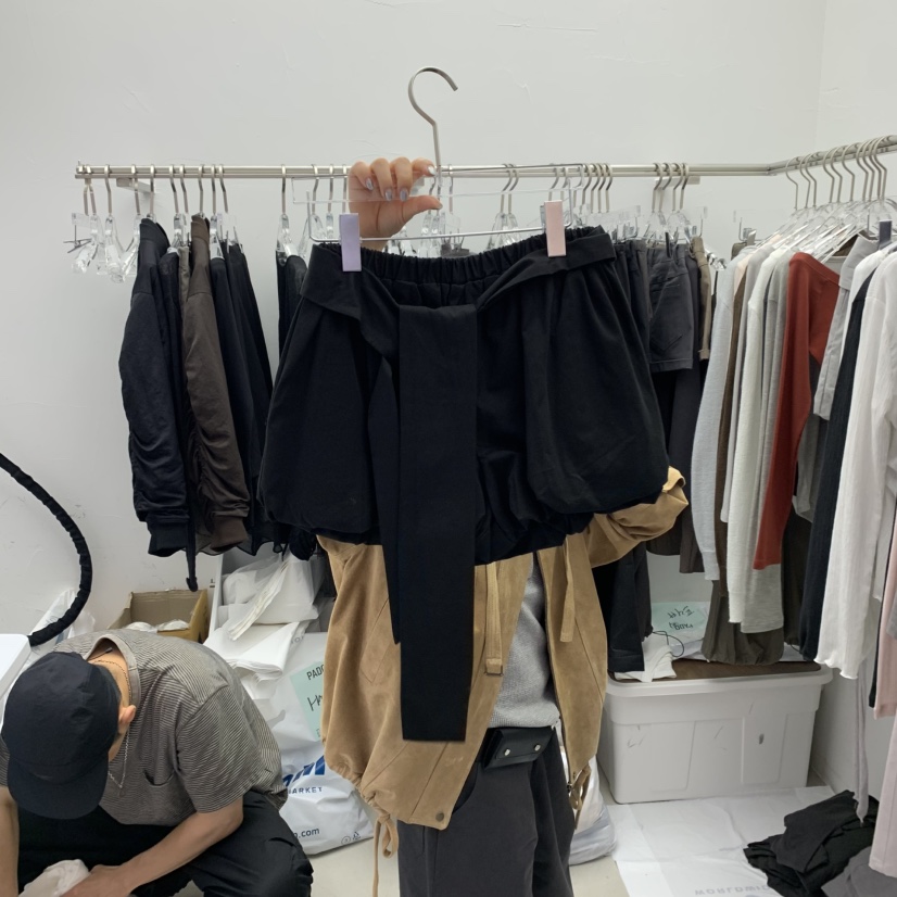 PADO東大門㊣直郵女裝新款熱賣職業25秋冬時尚人氣短褲含腰帶PADO短褲圖色2