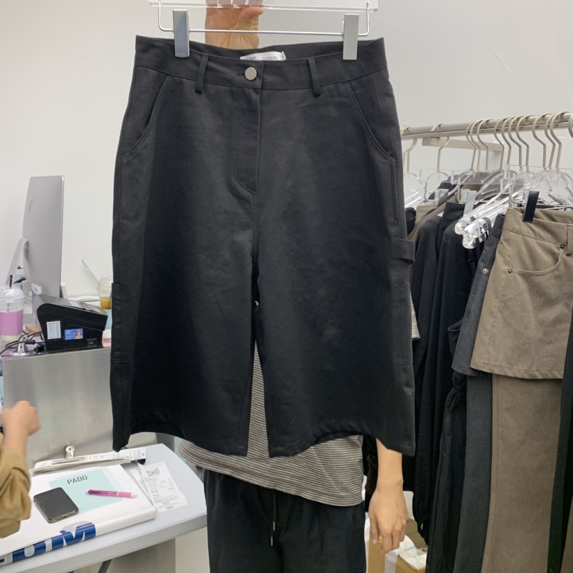 PADO東大門㊣代購女士新款真品人氣25秋冬短褲不含腰帶棉質PADO短褲圖色1
