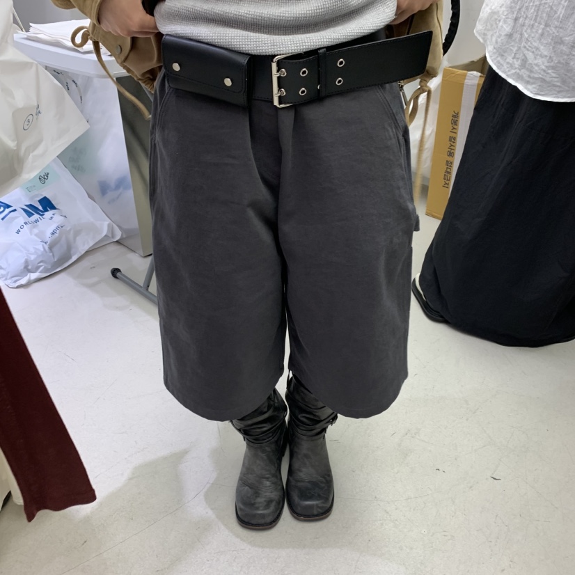 PADO東大門㊣代購女士新款真品人氣25秋冬短褲不含腰帶棉質PADO短褲圖色3