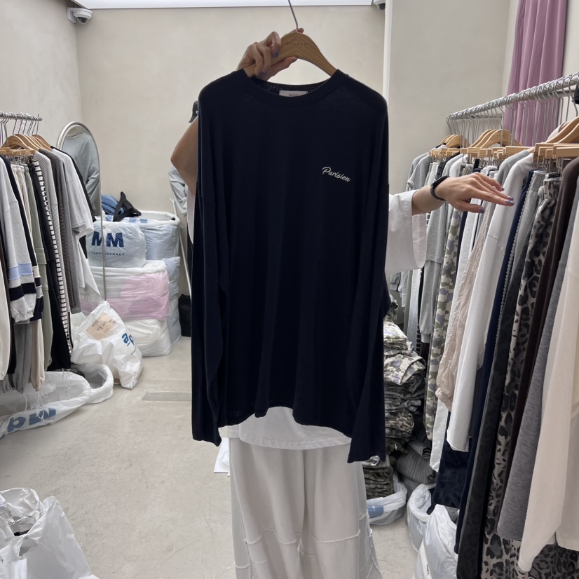 BREEZE韓國直郵㊣女士新品25秋冬推薦真品職業休閑熱賣長袖T恤BREEZE長袖T恤圖色4