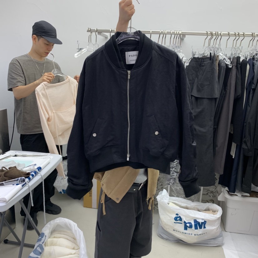 PADO韓國直郵㊣女裝新款時尚人氣熱賣職業25秋冬推薦休閑夾克PADO夾克圖色2