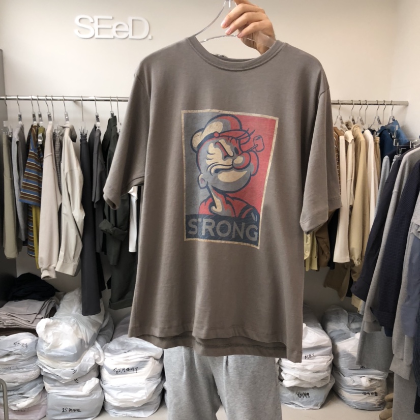 LEESEED-A東大門㊣實拍女士新品人氣推薦職業時尚熱賣25秋冬T恤SEeD/LEESEEDT恤圖色2