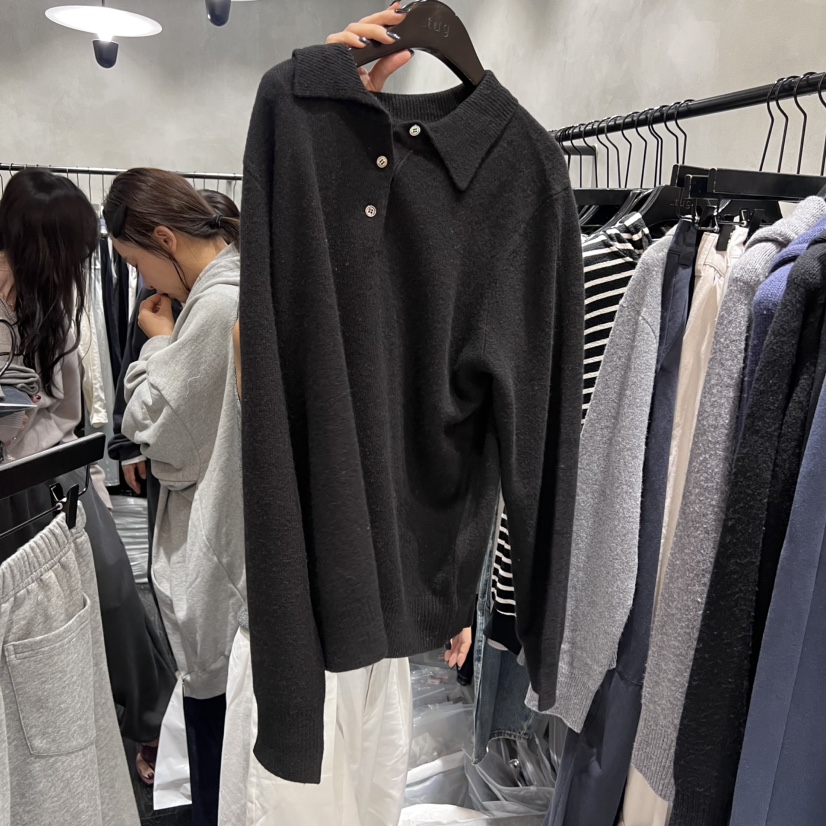 TUG韓國直郵㊣女士新品真品人氣推薦時尚25秋冬職業熱賣針織衫TUG針織衫圖色2