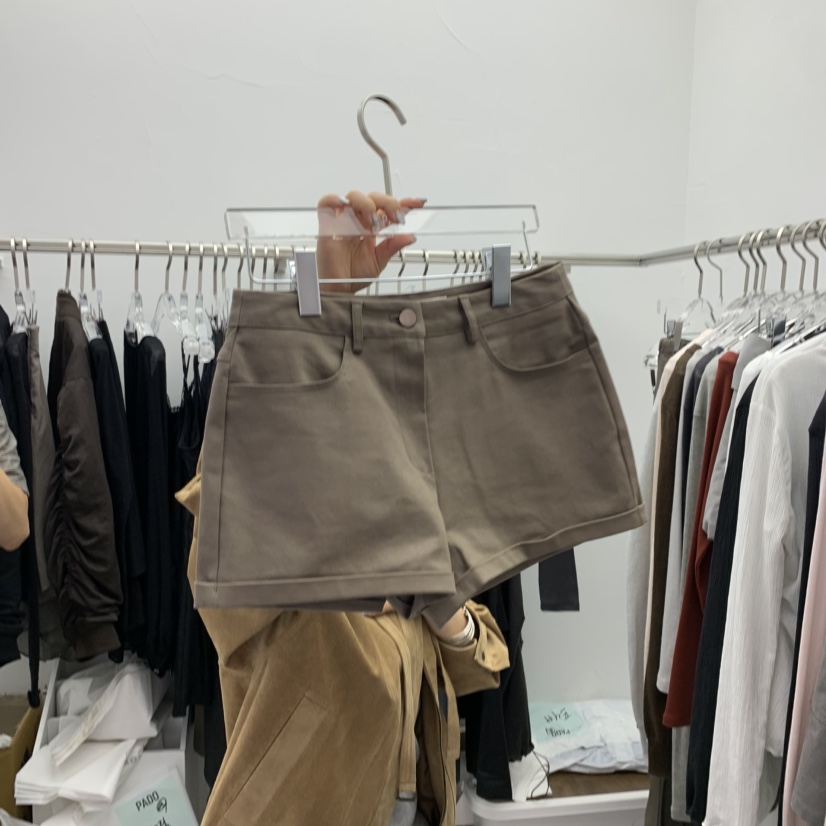 PADO韓國直郵㊣女士新品職業推薦25秋冬時尚休閑熱賣真品短褲PADO短褲