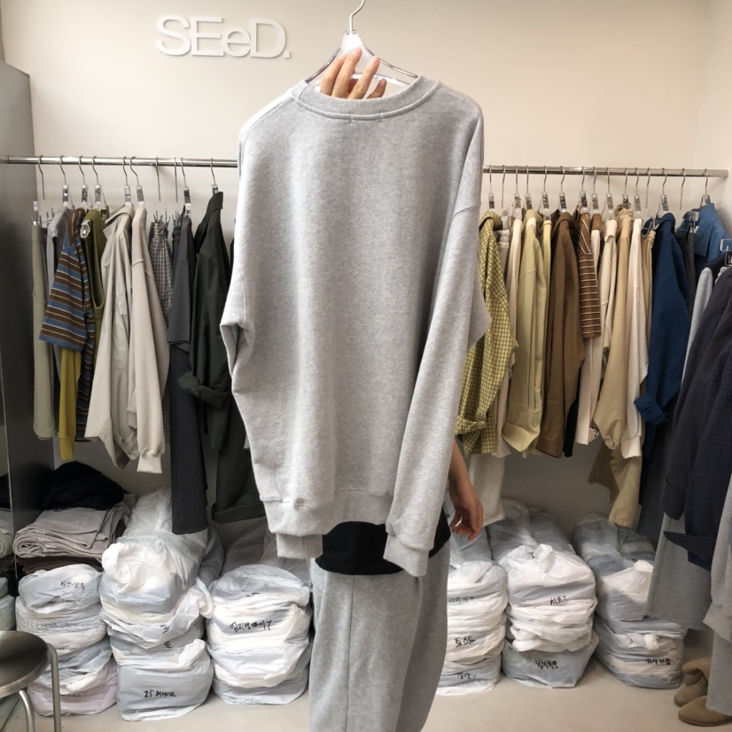 LEESEED-A韓國代購㊣女裝新品真品時尚人氣職業25秋冬衛衣SEeD/LEESEED衛衣