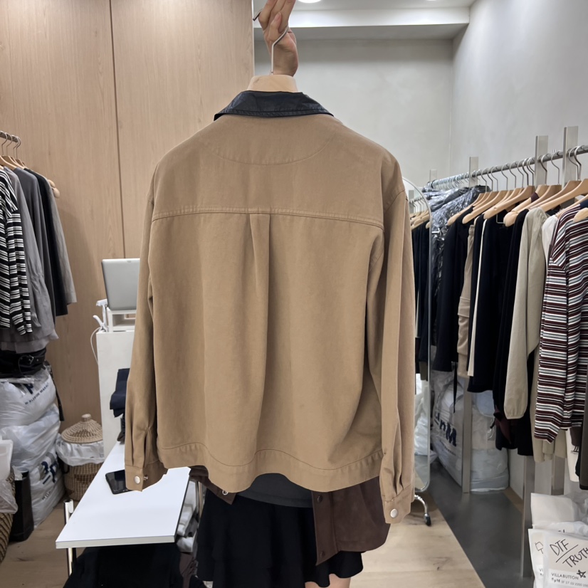 VILLABUTTON韓國代購㊣女裝新款熱賣職業休閑25秋冬推薦夾克VILLABUTTON夾克