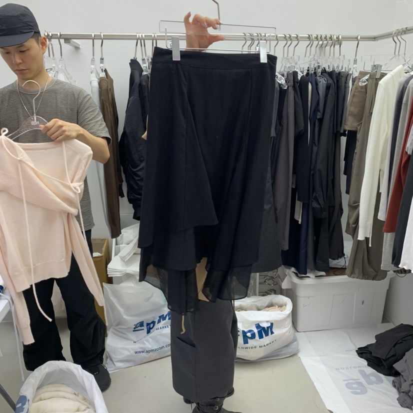 PADO東大門㊣代購女裝新款時尚推薦休閑人氣熱賣半身裙中短裙PADO半身裙/中短裙圖色2