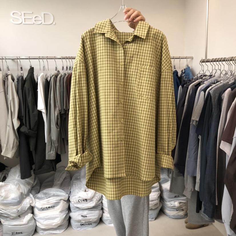 LEESEED-A東大門㊣代購女士新品真品25秋冬襯衫蕾絲衫不含內搭SEeD/LEESEED襯衫/蕾絲衫圖色3