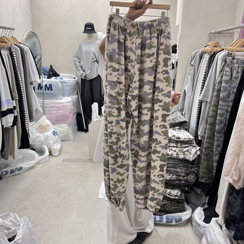 BREEZE東大門㊣實拍女士新款真品熱賣時尚25秋冬休閑褲迷彩BREEZE休閑褲