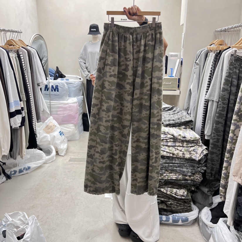 BREEZE東大門㊣實拍女士新款真品熱賣時尚25秋冬休閑褲迷彩BREEZE休閑褲圖色3