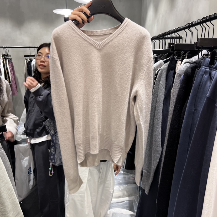 TUG韓國代購㊣女士新款真品時尚職業休閑推薦人氣熱賣針織衫TUG針織衫圖色2
