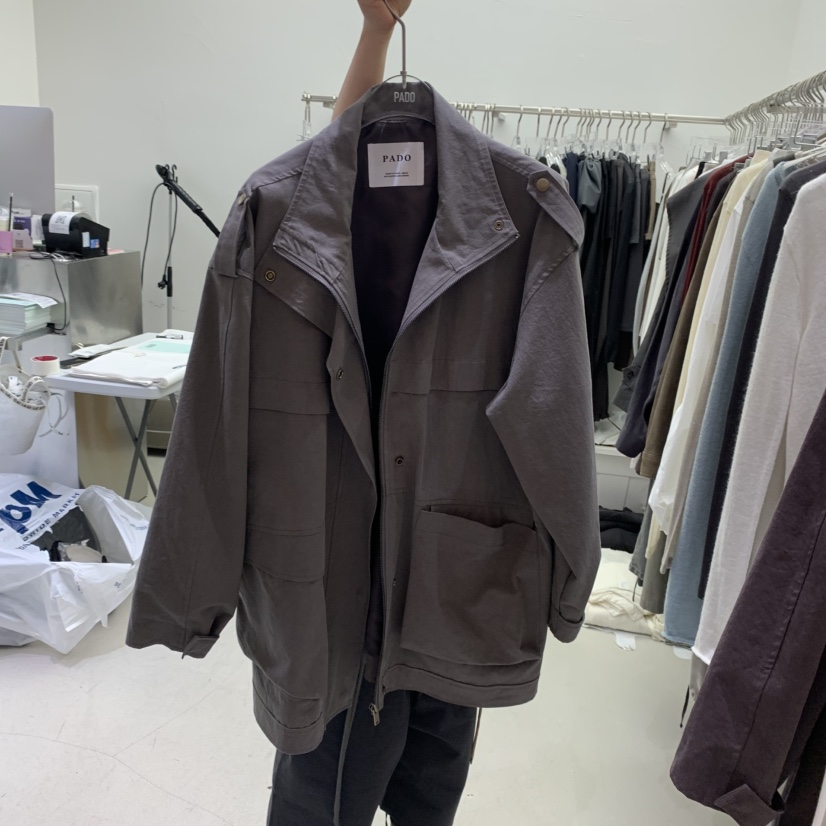 PADO韓國直郵㊣女士新品人氣推薦熱賣時尚職業25秋冬夾克復古PADO夾克圖色2
