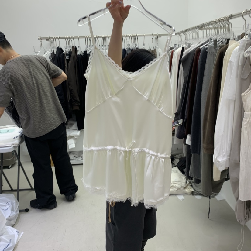 PADO韓國直郵㊣女裝新款25秋冬職業休閑時尚人氣連衣裙蕾絲PADO連衣裙