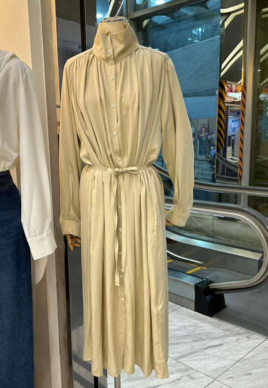 AFTERGLOW韓國直郵㊣女裝新款時尚真品人氣推薦熱賣連衣裙高領AFTERGLOW連衣裙圖色2