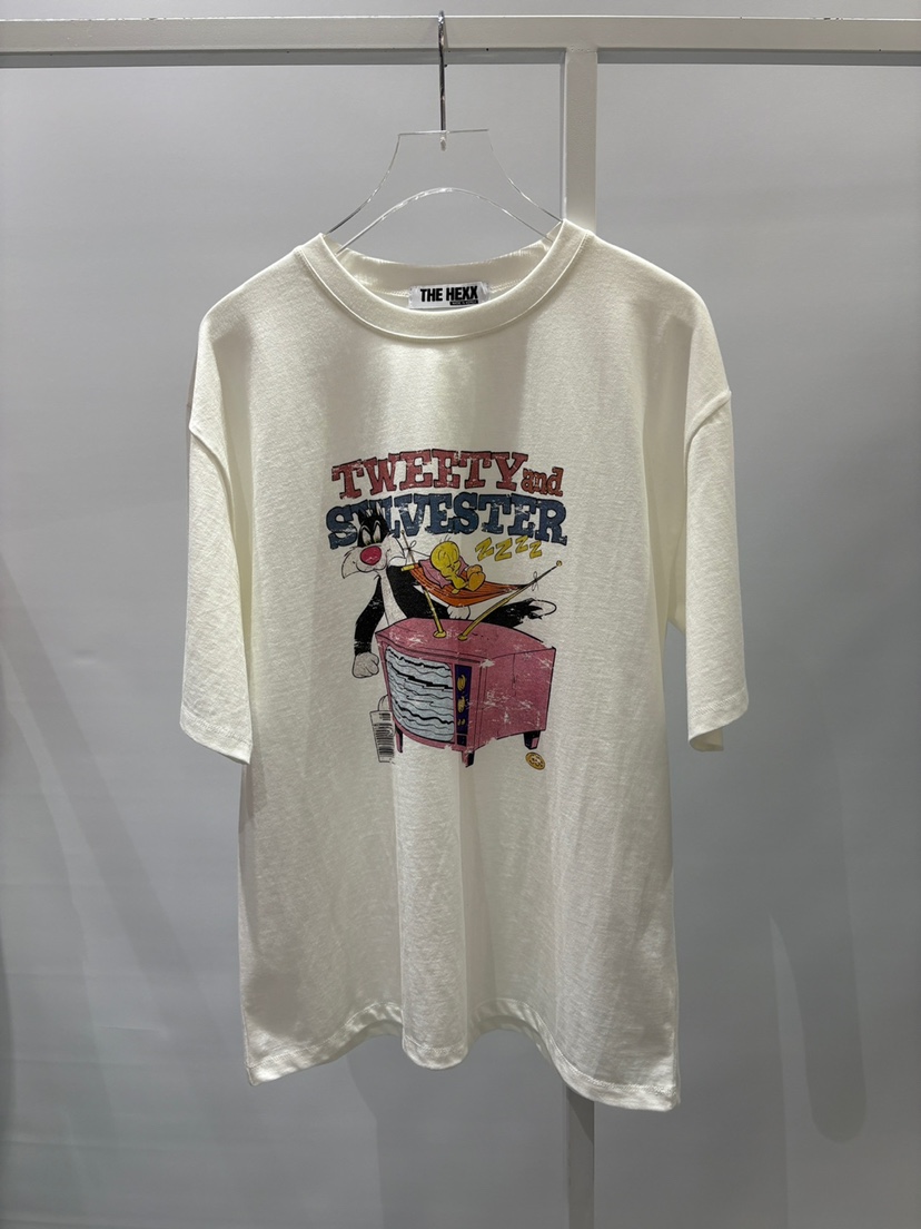 HEXX東大門㊣實拍女士新品25秋冬推薦職業休閑熱賣真品人氣T恤THE HEXXT恤