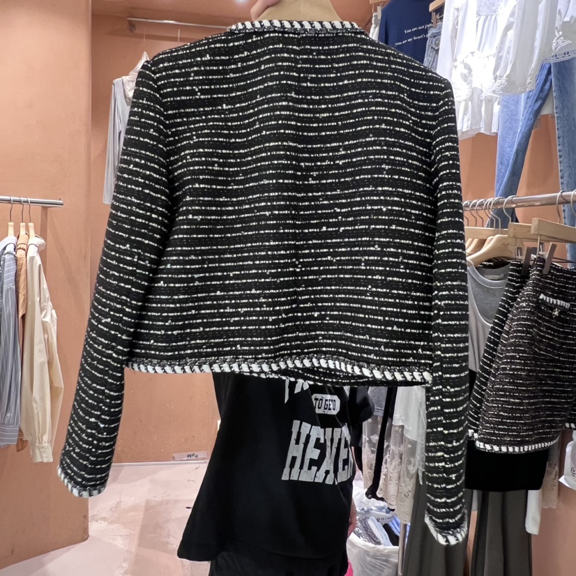 BY FLOW韓國直郵㊣女裝新品休閑時尚真品25秋冬熱賣職業夾克BY FLOW夾克