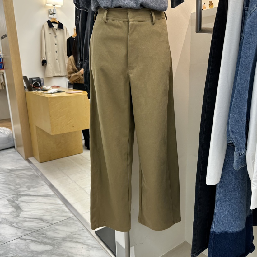 AFTERGLOW東大門㊣實拍女裝新款25秋冬職業休閑真品時尚休閑褲AFTERGLOW休閑褲