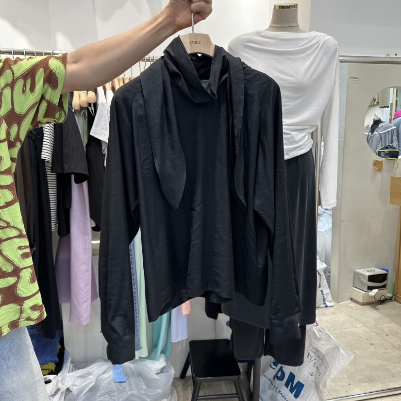 ORRD東大門㊣代購女裝新款人氣時尚真品職業熱賣襯衫蕾絲衫ORRD襯衫/蕾絲衫圖色2