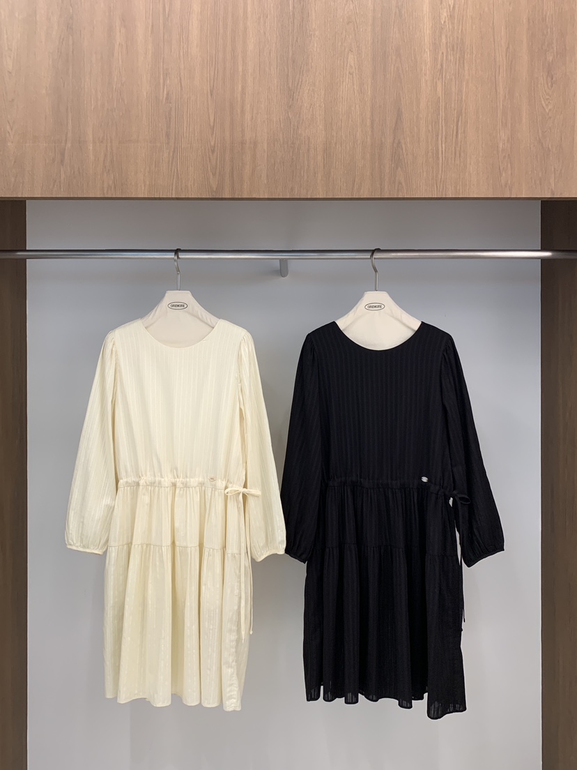 ONE MONE韓國代購㊣女士新款真品人氣時尚推薦職業25秋冬連衣裙ONE MONE連衣裙
