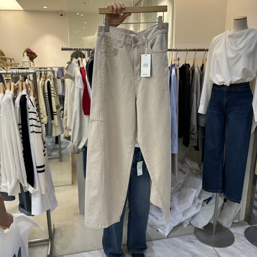 AFTERGLOW韓國直郵㊣女士新款熱賣休閑職業25秋冬時尚牛仔褲AFTERGLOW牛仔褲