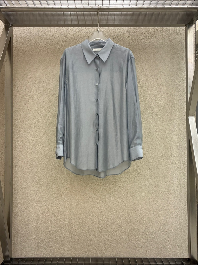 空韓國直郵㊣女裝新品休閑推薦時尚人氣25秋冬職業襯衫蕾絲衫MWE襯衫/蕾絲衫圖色2