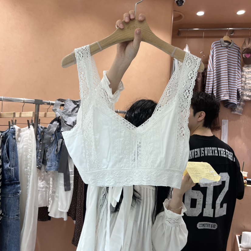 BY FLOW東大門㊣實拍女士新品休閑人氣真品職業推薦吊帶背心BY FLOW吊帶/背心圖色1