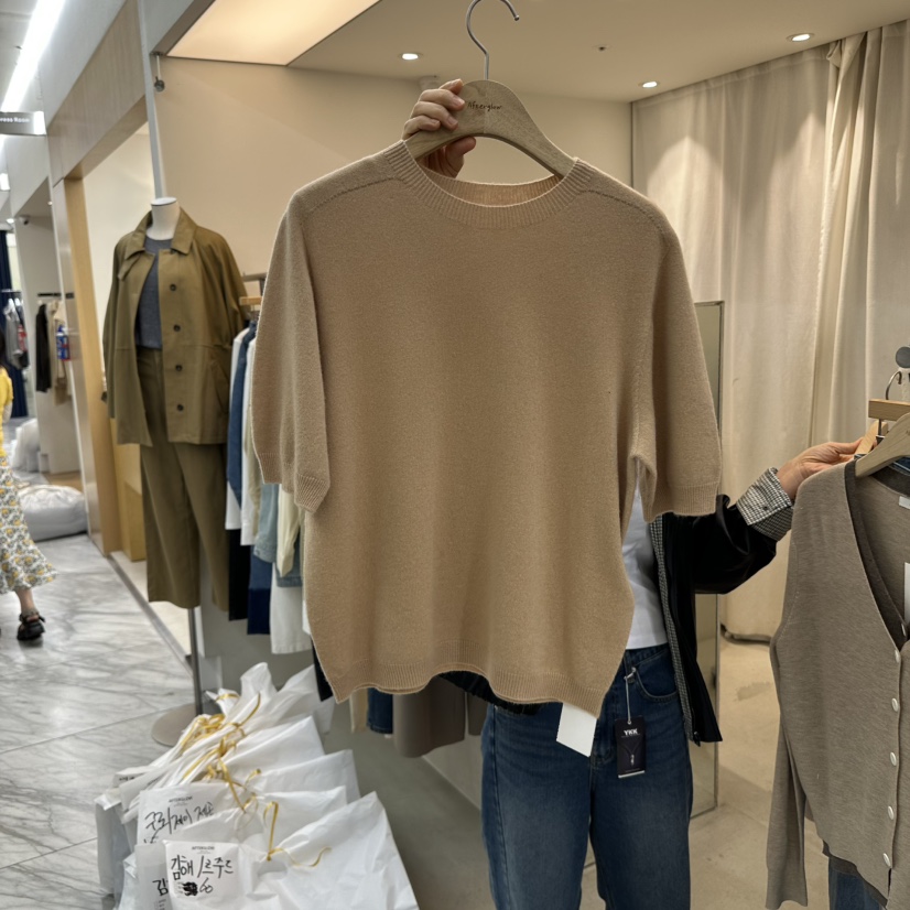 AFTERGLOW東大門㊣代購女士新品熱賣真品25秋冬職業針織衫羊毛AFTERGLOW針織衫圖色5