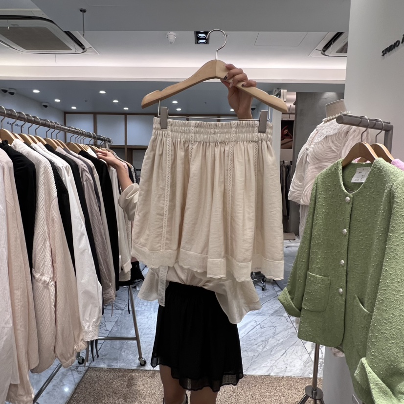 A東大門㊣直郵女裝新品休閑時尚人氣推薦熱賣職業真品25秋冬短褲A STORE短褲圖色1